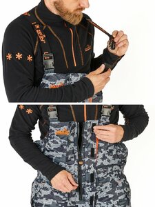 Костюм зим. Norfin DISCOVERY 2 LE CAMO 04 р.XL, фото 7
