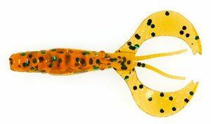 Твистеры съедоб. искусст. LJ Pro Series CURLY SHRIMP 3,0in (07.62)/PA19 7шт., фото 3