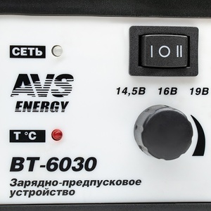 Зарядное устройство - источник питания AVS Energy BT-6030 (12В, 20А, пуск), фото 5