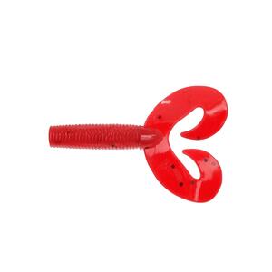 Твистер несъедоб. Credo Double Tail 3,54"/9 см Pepper Red  100шт. (HS-28-030-N) Helios, фото 2
