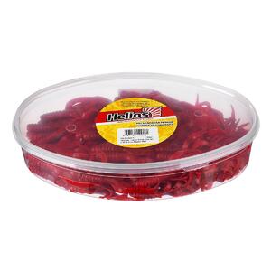 Твистер несъедоб. Credo Four tail 3,35"/8,5 см Pepper Red 100шт. (HS-20-030-N) Helios, фото 2