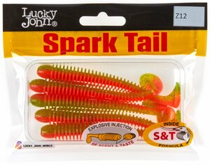 Виброхвосты съедоб. искусст. LJ Pro Series Spark Tail 4,0in (10,10)/Z12 5шт., фото 4