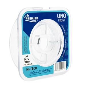 Леска UNO FROST 0,10mm/30m Clear Nylon PREMIER fishing (PR-UF-T-010-30), фото 3