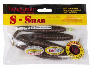 Черви съедобные LJ Pro Series S-SHAD 5.2in (13.20)/PA03 5шт., фото 4