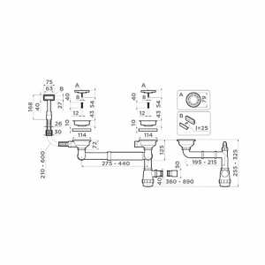 Арматура Omoikiri WK-1.5-IN, фото 2