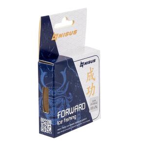 Леска FORWARD ICE FISHING 0,105mm/50m Nylon Transparent (N-FIF-0.105-50) Nisus, фото 7
