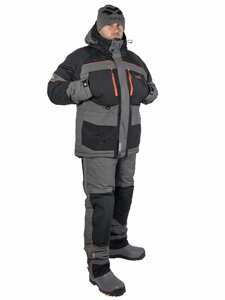Костюм зимний Norfin DISCOVERY 3 GR 04 ( серо-черный р.XL-L), фото 8