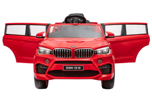 Детский автомобиль Toyland BMW X5M красный, фото 2