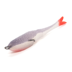 Поролоновая рыбка YAMAN Devious Minnow на двойнике, р. 105 мм, цвет 18 UV (5 шт.), фото 2