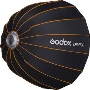 Софтбокс Godox QR-P90 параболический быстроскладной, фото 5