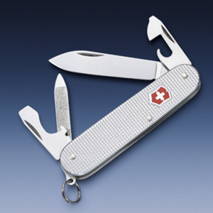 Нож Victorinox Cadet, 84 мм, 9 функций, серебристый, фото 2