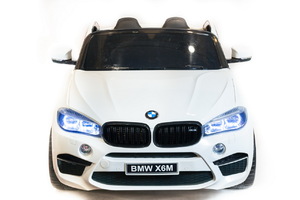 Детский автомобиль Toyland BMW X6M Белый, фото 3