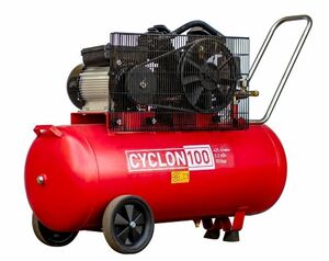 Компрессор Aurora CYCLON-100 TURBO ACTIVE SERIES, ресивер 100 л, 2,2 кВт, фото 7