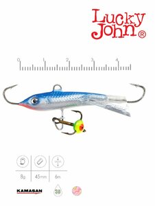 Балансир Lucky John CLASSIC 4.5 с тр. 50мм/15H блистер, фото 3