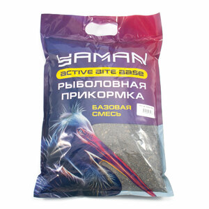 Прикормка Yaman Active Bite База, цв. чёрный, 2500 г, фото 2