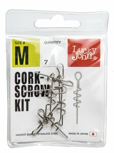 Спирали LJ Pro Series CORKSCROW KIT M для крепл. силикон. приманок 7шт., фото 2