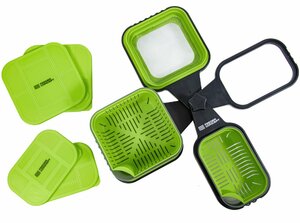 Набор коробок и аксессуаров для прикормки и насадки с подставкой FC FEEDER BAIT BOX SET (12 предметов), фото 2