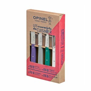 Набор ножей Opinel Les Essentiels Art deco, нержавеющая сталь, (4 шт./уп.), 001939, фото 2