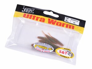 Слаги съедобные искусственные LJ Pro Series TRICK ULTRAWORM 1,4in (03.50)/PA16 12шт., фото 4