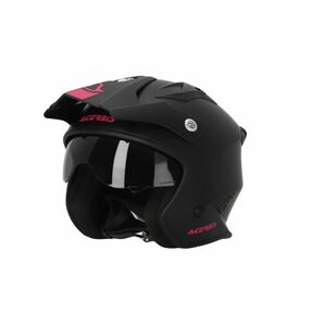 Шлем Acerbis JET ARIA 22-06 Black/Pink M, фото 1