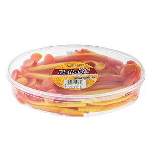 Виброхвост несъедоб. Trofey 5.5"/14см Orange & Yellow 50шт. (HS-25-015-N) Helios, фото 2
