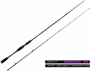 Спиннинг кастинговый Salmo Sniper BAITCAST 28 2.29, фото 2