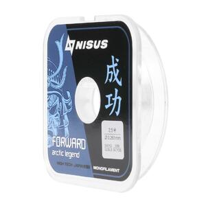 Леска FORWARD ARCTIC LEGEND 0,261mm/50m Nylon Transparent (N-FAG-0.261-50) Nisus, фото 5