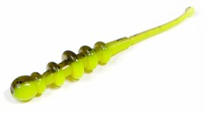 Слаги съедобные искусственные LJ Pro Series TIPSY WORM 2,8in (07.12)/T79 8шт., фото 2