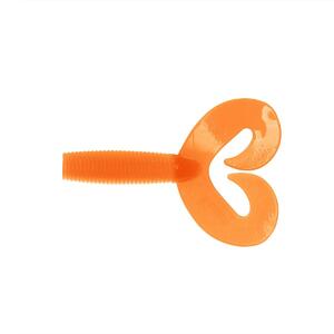 Твистер несъедоб. Credo Double Tail 3,54"/9 см Orange 15шт. (HS-28-024-N-15) Helios, фото 2