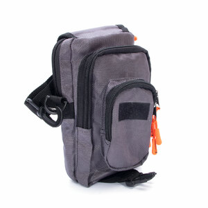 Сумка рыболовная "СЛЕДОПЫТ" Street Fishing MultiLock V-Pouch, 22х12,5х8 см, цв. серый, фото 5