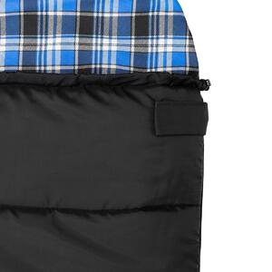 Спальный мешок Beluha wide 220х90 (400 гр/м.кв) Black (термофайбер/шерсть) (HS-BELW-400 BL), фото 9