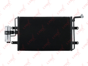 Радиатор кондиционера LYNXauto RC-0001. Для: AUDI A3 1.6-1.9D 96-03, SKODA Octavia I 1.4-2.0 96>, VW Golf IV 1.4-2.0 97>