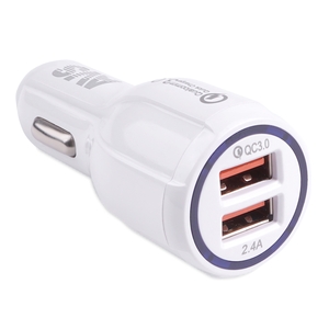 Автомобильное зарядное устройство AVS UC-123 Quick Charge (2-USB,2,4А), фото 2