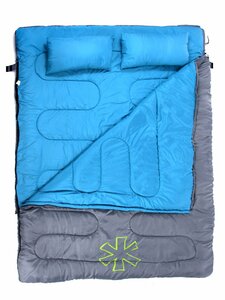 Мешок-одеяло спальный Norfin ALPINE COMFORT DOUBLE 250, фото 2
