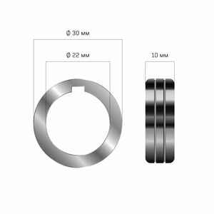 Ролик подачи порошковой проволоки Aurora, Ø0,9 мм, для OVERMAN 160-180-200 / SPEEDWAY 200-250-300 / SKYWAY 250-250/3 / Динамика 200 ЭКСПЕРТ, фото 4