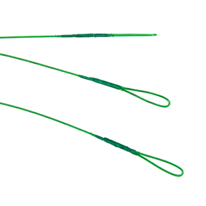 Поводок стальной NAMAZU Leader 1х7 Nylon Coated Green, d-0,48 мм, L-40 см, с одинарным крючком 92247, фото 5