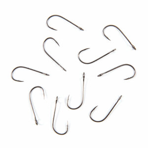 Крючок KOI "SINGLE SPOON HOOK 2", размер 8 (INT), цвет BN (10 шт.), фото 4
