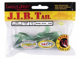 Твистеры съедобные LJ Pro Series J.I.B TAIL 1.5in (03.80)/T40 15шт., фото 3