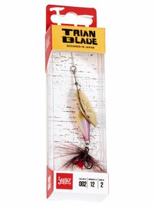 Блесна вращ. Lucky John TRIAN BLADE LONG 12.0г 002 в блистере, фото 4