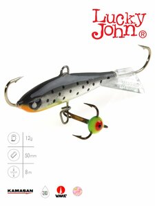 Балансир Lucky John NORDIC 4 + тр. 40мм/37H блистер, фото 2