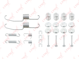 Ремкомплект для установки тормозных колодок барабанного тормоза LYNXauto BC-8036. Для: TOYOTA Camry 86-91 / Carina E(T19) 93-97 / Carina(T15/T17) 83-92 / Celica 87-92 / Corolla(E100/E110/E120/E90) 83-01 / Cynos 95-99 / Paeo 96-98, фото 1