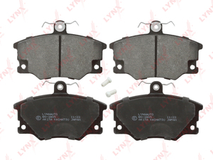 Колодки тормозные передние LYNXauto BD-2805. Для FIAT Фиат Barchetta 1.8 95-05/Panda 0.6-1.3 80-04/Punto 1.2-1-7 93-00/Tempra 1.4-2.0 90-96/Tipo 1.1-2.0 90-95/Uno 1.4-1.7d 85-94, фото 2