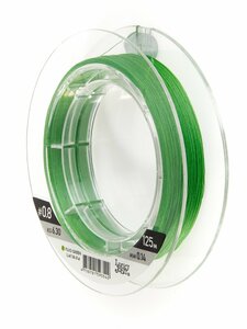 Леска плетёная Lucky John Vanrex х8 BRAID Fluo Green 125/014, фото 4