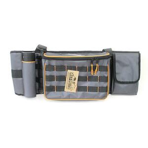 Сумка рыболовная поясная "СЛЕДОПЫТ" Fishing Belt Bag, 74х22х10 см, цв. серый + 2 коробки Luno 20, фото 1