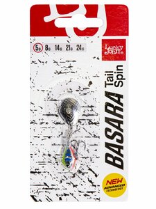 Тейл-спиннер Lucky John BASARA TAIL SPIN 05.0г 017 в блистере, фото 4