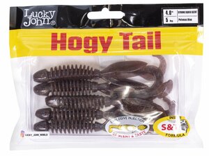 Твистеры съедоб. искусст. LJ Pro Series HOGY TAIL 4,0in (10.00)/S19 5шт., фото 4