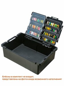 Ящик рыболовный Meiho Versus VS-7090A Black 440x293x293, фото 17
