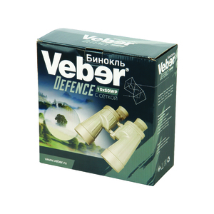 Бинокль Veber Defence 10x50WP с сеткой, фото 8