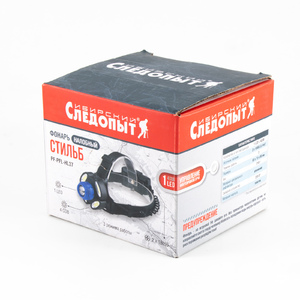 Фонарь налобный "СИБИРСКИЙ СЛЕДОПЫТ-Стильб", 1 LED + 4 COB, zoom, аккум.2x2200mAh/60/, фото 7