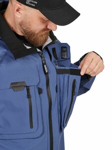 Куртка забродная Norfin PERFORMANCE 06(синий р.XXXL), фото 13
